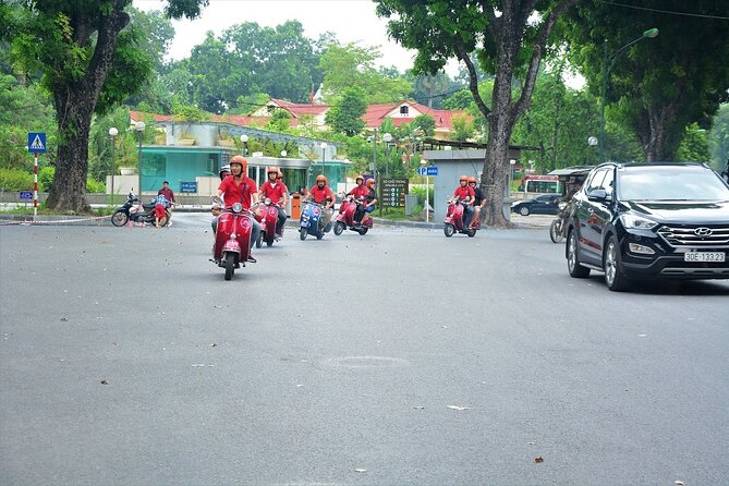 Hanoi Back Streets Vespa Tours: Hanoi Vintage Vespa Tours City - Passing by Ba Đình, the Literature Temple, and Hoàn Kiếm