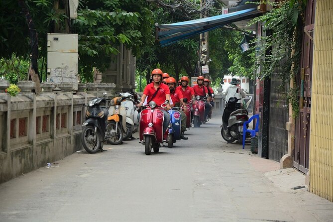 Hanoi Back Streets Vespa Tours: Hanoi Vintage Vespa Tours City - Hồ Trúc Bạch and lunch: eating like locals, not just on a schedule