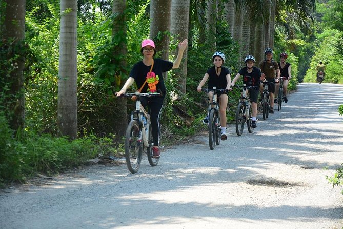Hanoi Bicycle Tours: Half Day Bicycle Tours Hanoi Countryside - Hanoi traffic, handled the human way