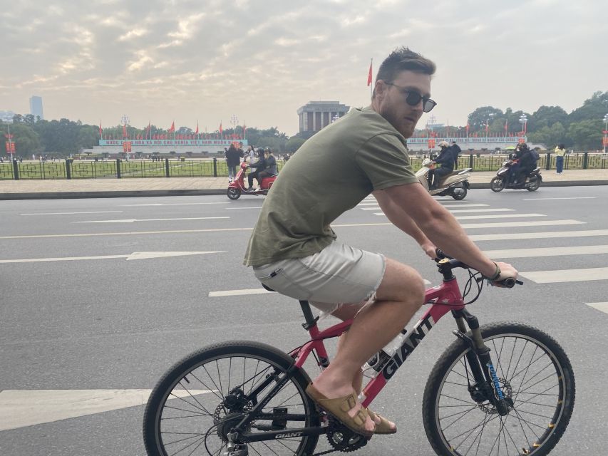 Hanoi: Bike Tour Through Hidden Gems and Banana Island - Train Street: Watching the Train Pass Inches From Life