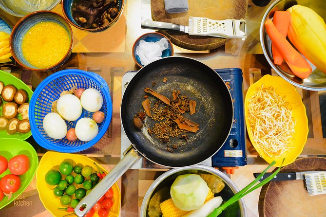 Hanoi Cooking Class: Market Tour, Free Liquor & Coffee Tasting - Old Quarter Pickup, Drinks, and the Calm Before You Cook