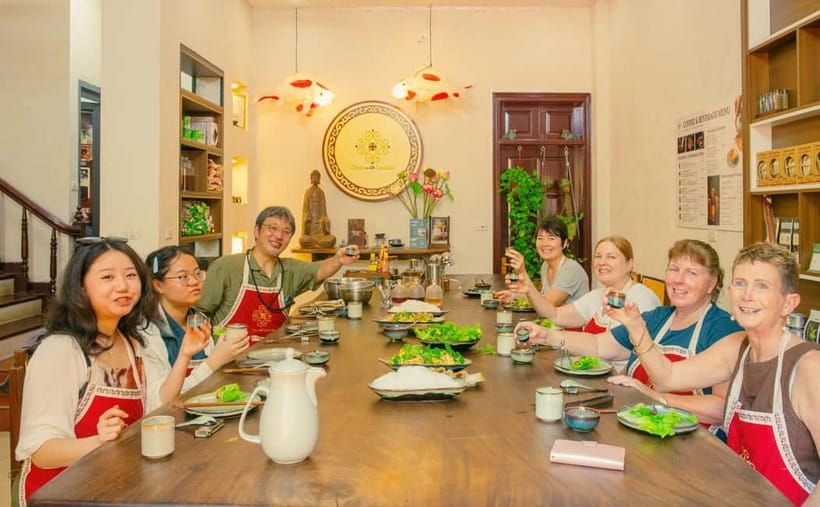 Hanoi Cooking Class: Market Tour, Free Recipe & Beverages - Four Iconic Dishes, Plus the Skills Behind Them