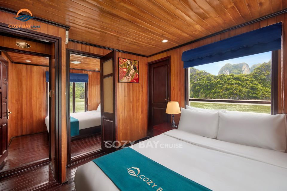 Hanoi: Cozy Halong Bay Overnight Cruise with Meals - Day 2: sunrise, pearl farming, and kayaking at a slower pace