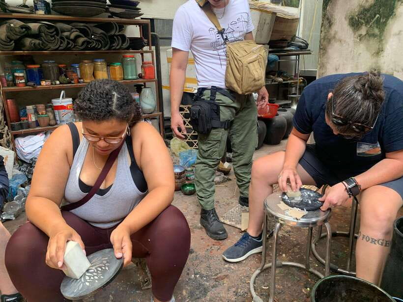 Hanoi Craft Village: Conical Hats, Incense, and Train Street - Quang Phu Cau Incense Village: Dyeing, Drying, and the Slow Work Behind the Smell