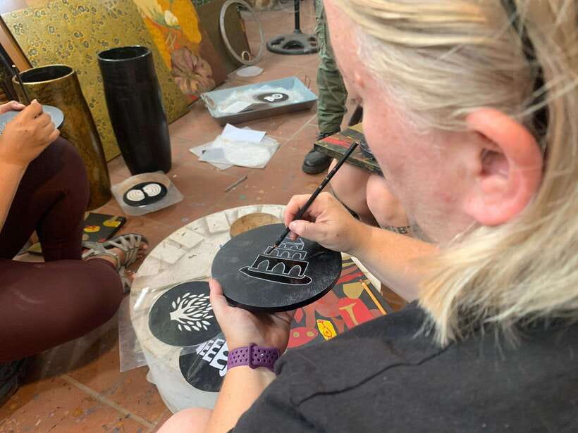 Hanoi Craft Village: Conical Hats, Incense, and Train Street - Lacquer Art Village on the Full Day: Painting With a Finish You Can Feel