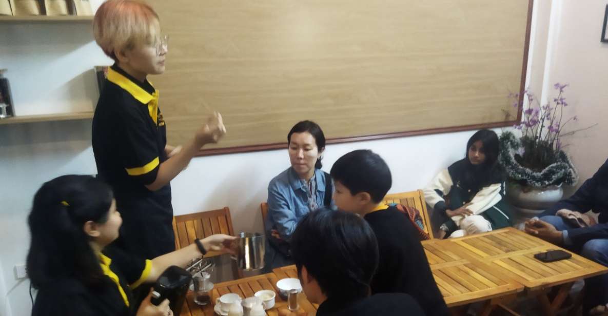 Hanoi Egg Coffee Class - The part that makes it worth it: traditional brewing done step by step