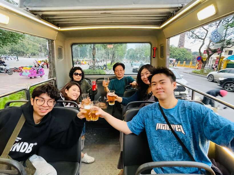 Hanoi Exclusive Craft Beer Bus: Cultural Sightseeing Tour - Price and logistics: $32 for a small group and multiple tastings