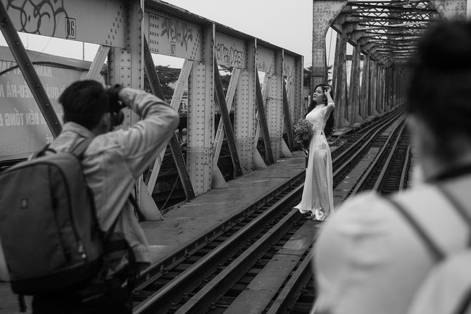 Hanoi Explorer Photo Tour - Long Bien Bridge: where lines and movement become your subject
