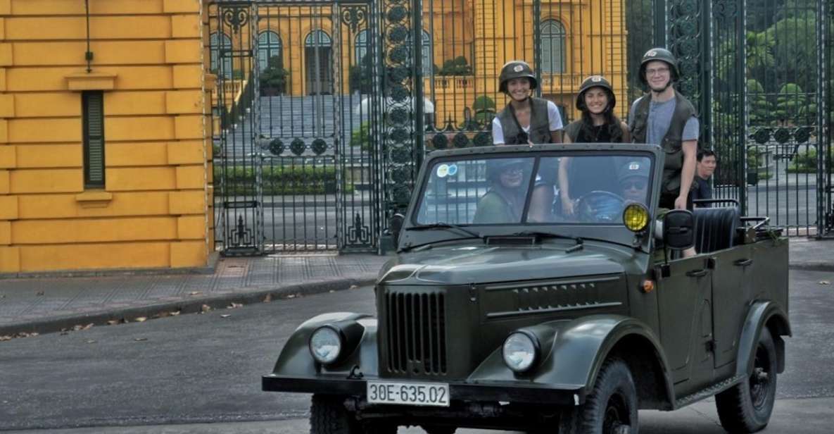 Hanoi Food, Culture, Sightseeing & Fun By Vietnam Army Jeep - Why This GAZ-69 Jeep Tour Works for First-Time Hanoi