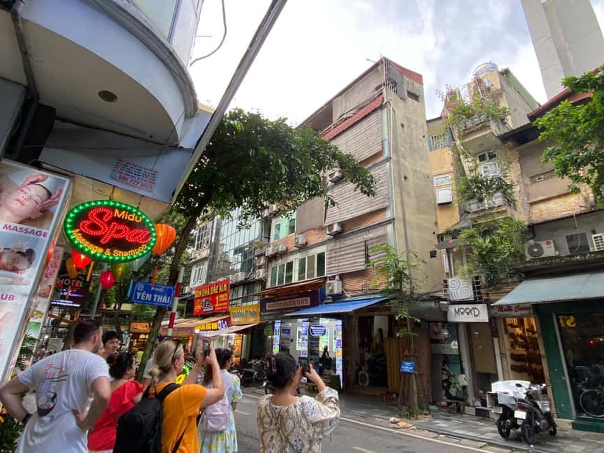 Hanoi Food Tour Visit Train Street Option Walk Motorbike Car - Key things to know before you go