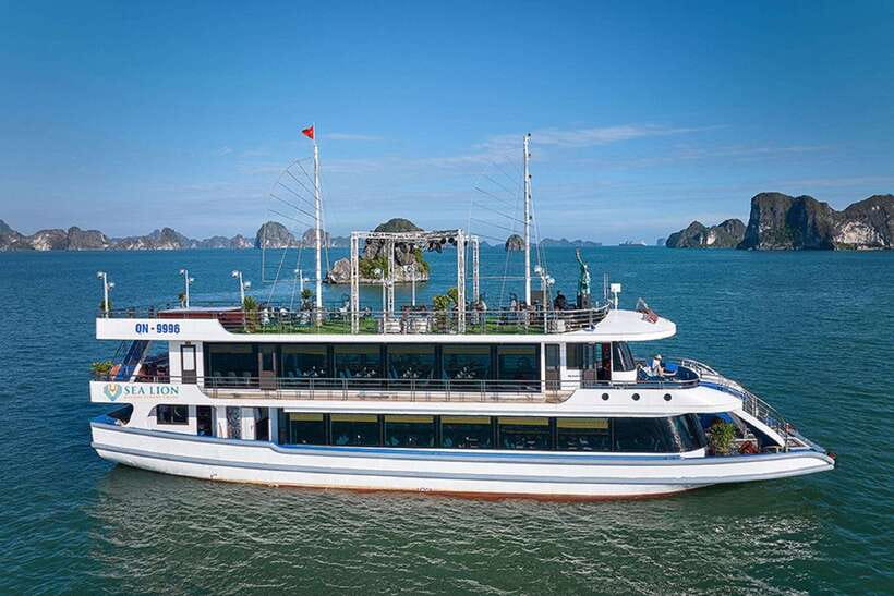 Hanoi: Full-Day Halong Bay 5-star Cruise with Kayak & Buffet - The Cruise From Tuan Chau Harbor: Time on the Water Is Part of the Deal