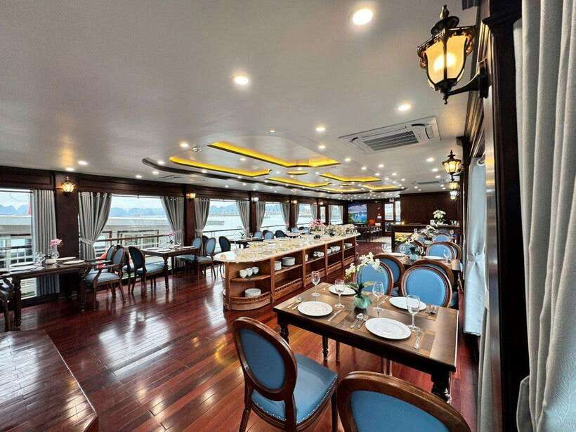 Hanoi: Ha Long Bay Day Trip - Luxury Cruise & Buffet Lunch - Boarding the newest 5-star cruise at Tuan Chau Port