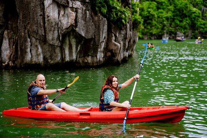 Hanoi: Halong Bay Luxury Option – Titop, Surprise Cave, Kayak - Titop Island: Pick Your Mood—Hike for Views or Relax on the Beach