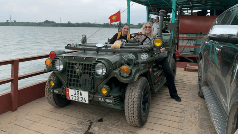 Hanoi: Historic Jeep Tour - The Alleyway Start: Where You Get Oriented Fast
