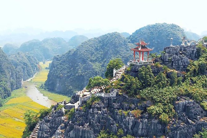 Hanoi - Hoa Lu - Tam Coc - Mua Cave - 1 Day Tour. By Luxury Limousine From Hanoi - Hoa Lu: Vietnam’s 10th–11th century capital in limestone country