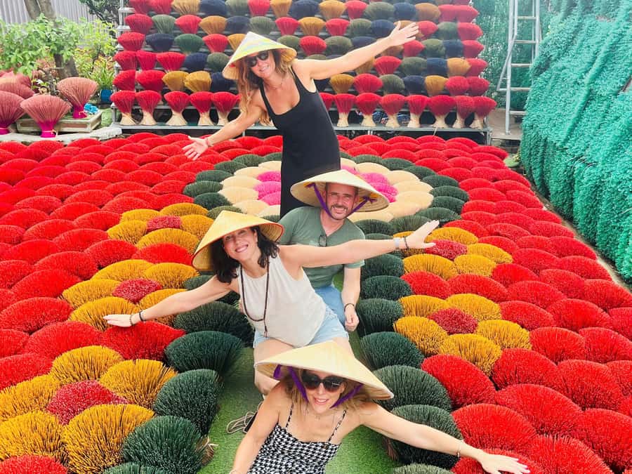Hanoi: Incense Village, Conical Hat, & City Highlights Tour - Full-day option: pagodas, Mausoleum area, Temple of Literature, and puppets