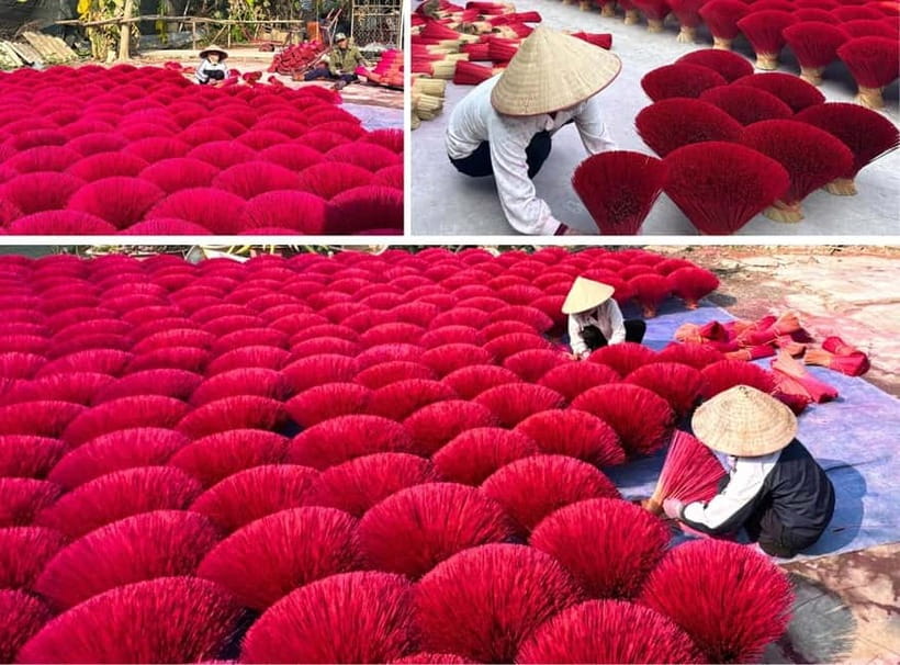 Hanoi Incense Village Tour & Traditional Crafts All Included - Half-Day Tour: Conical Hats and Incense in One Solid Block