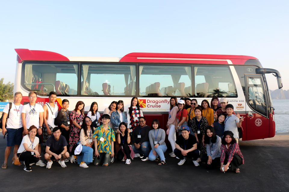 Hanoi: Islands & Caves Ha Long Cruise with Lunch & Kayaking - Pickup, Bus Ride, and the Stops That Make the Day Smoother