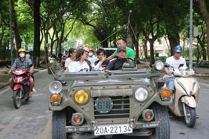 Hanoi Jeep City Tour combine Countryside Train Street, Hidden Gem - Countryside Farm Time and Egg Coffee: The Contrast Stop