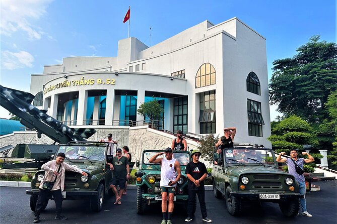Hanoi Jeep Tours Led By Women: City & Countryside Half Day Combo - Long Bien Bridge: start big, then get oriented fast