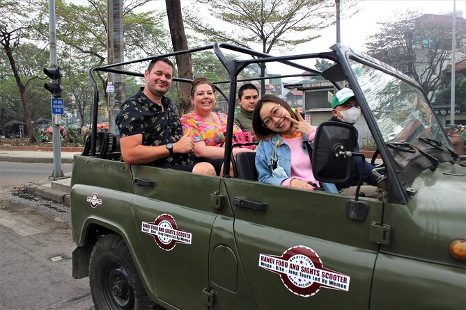 Hanoi Jeep Tours Led By Women: Hanoi City Jeep Tours Half Day - West Lake: A Softer Side of Hanoi Without the Slow Down