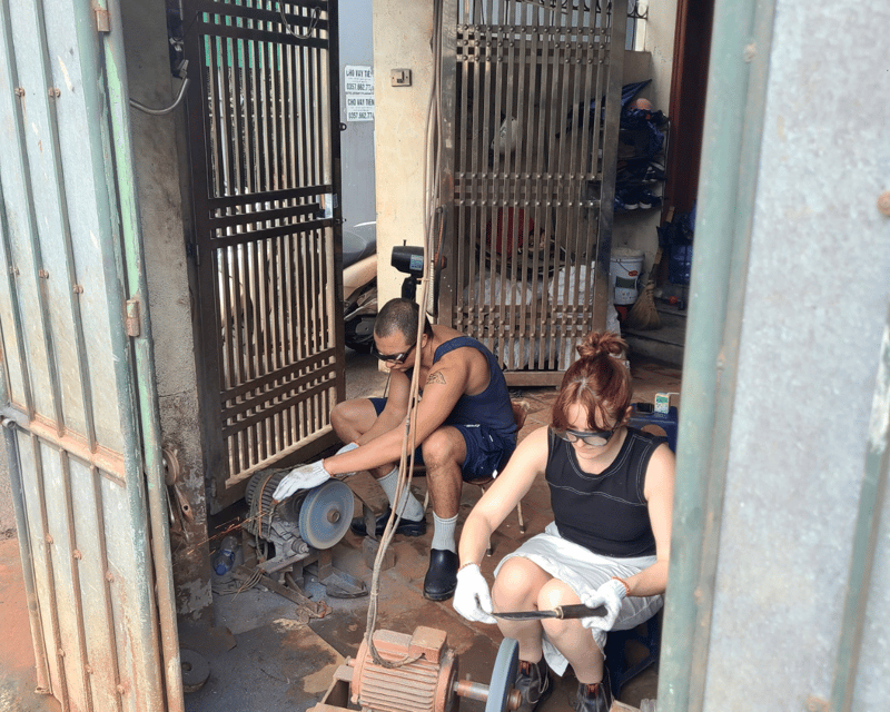 Hanoi Knife Making Traditional Workshop - Price and What You Get for $50 (Including Pickup)