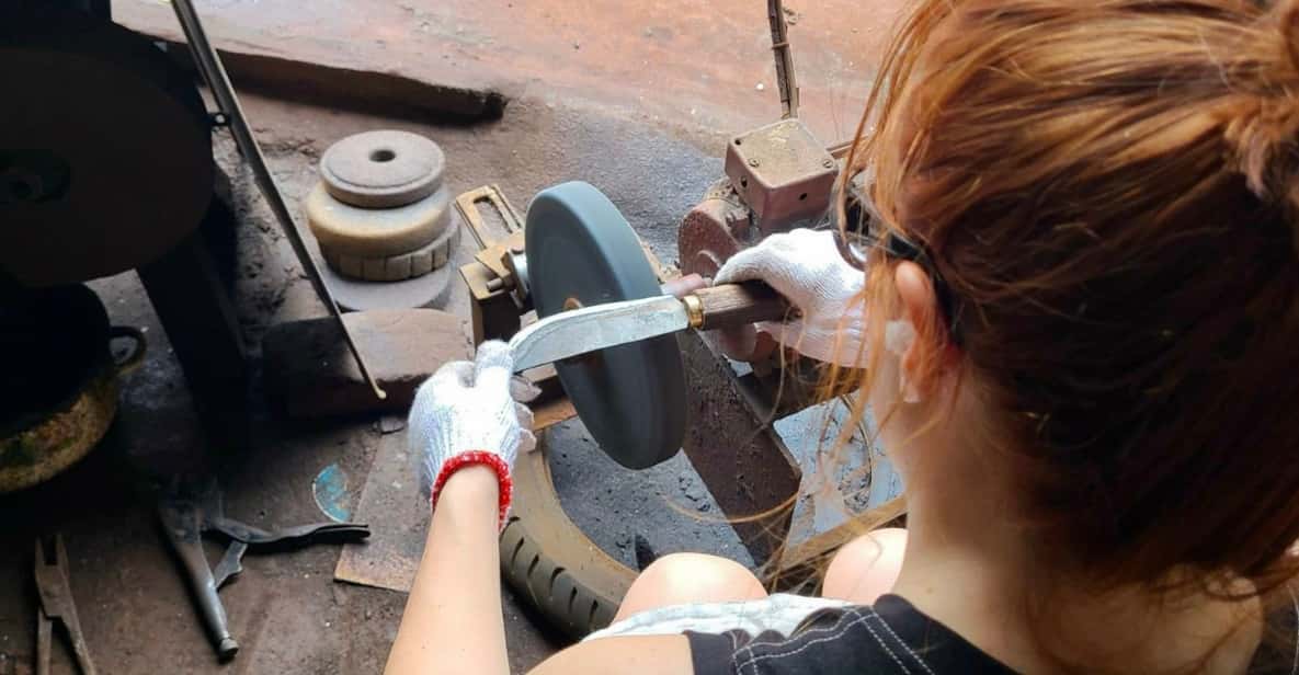Hanoi Knife Making Traditional Workshop - Safety and How Much You Actually Do Yourself
