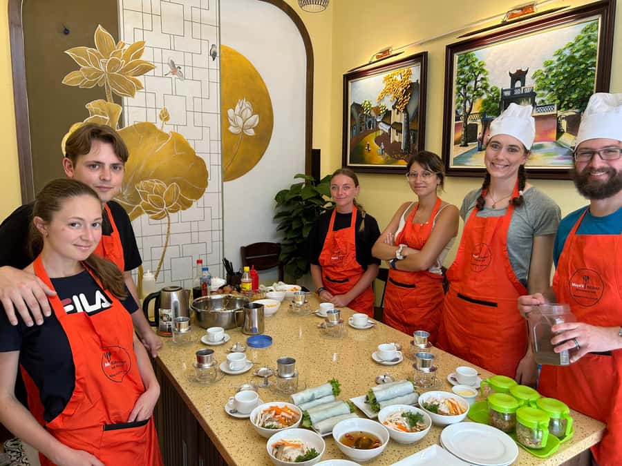 Hanoi: Maya Traditional Cooking Class & Market Tour - From Pickup-Free Office to Working Kitchen: How the 3–4 Hours Really Work