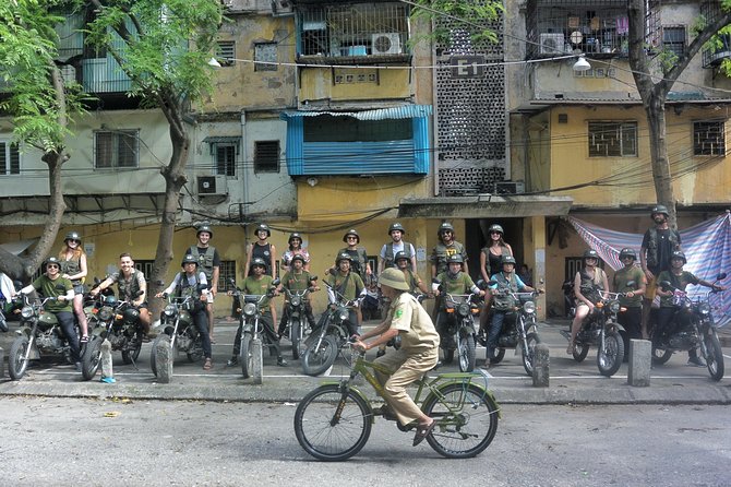 Hanoi Motorbike Tour: Food, Culture and Fun by Vintage Motorbike - Stop 4: Hanoi Train Street, coffee, and the moment the train arrives