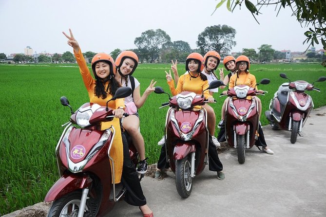 Hanoi Motorbike Tours Led By Women: Hanoi Outskirts & Rural Life - Dong Anh rice paddies and dirt roads: what the countryside ride actually feels like