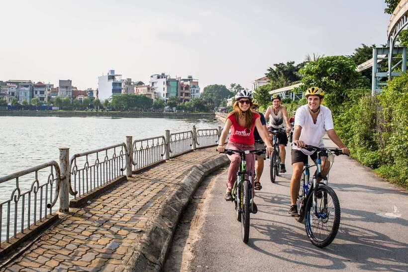 Hanoi: Private Countryside Bike Tour with Hotel Transfer - Ho Chi Minh Complex: a quick, meaningful pass on the way back