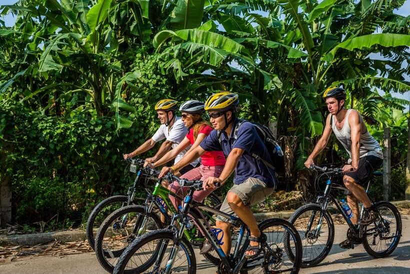 Hanoi: Private Countryside Bike Tour with Hotel Transfer - Hotel pickup and the departure near Hanoi bus station