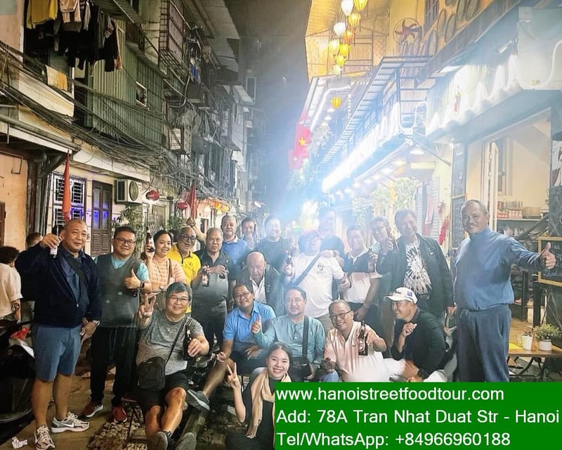 Hanoi Train Street +Best Street Food eating in old quarter - Key Highlights You’ll Remember