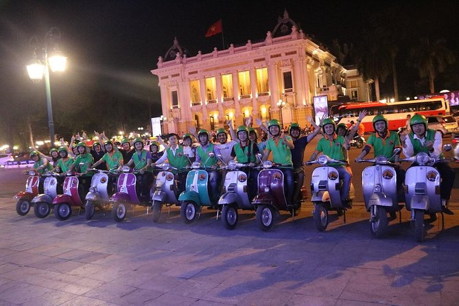 Hanoi Vespa After Dark Street food + Train Street+ Live Music - Your first stop: St. Joseph’s Cathedral and Old Quarter backstreets