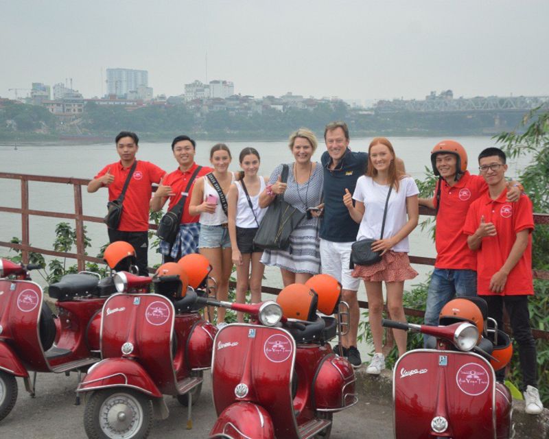 Hanoi Vintage Vespa City Tours - Truc Bach Lake and the Reunification Track: Living Centimeters From Rail