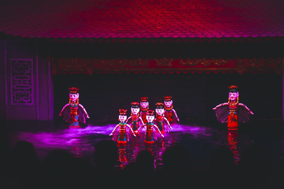 Hanoi: Water Puppet Show Ticket with Hotel Delivery Add-On - At the Theatre: What Your 50 Minutes Looks Like