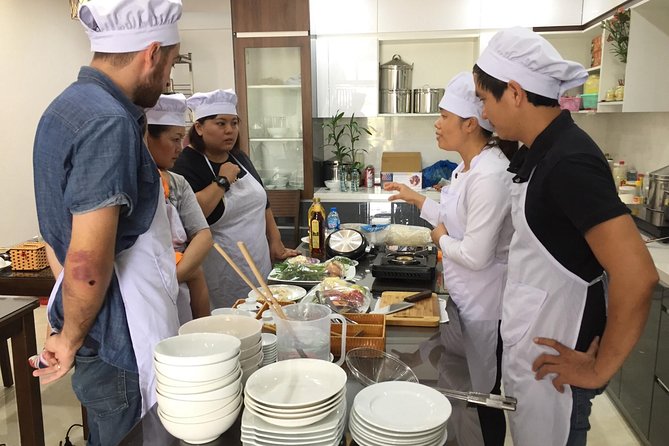 Happy Cooking Class in Danang - Meeting the Chef, Getting Settled, Then Starting Right Away