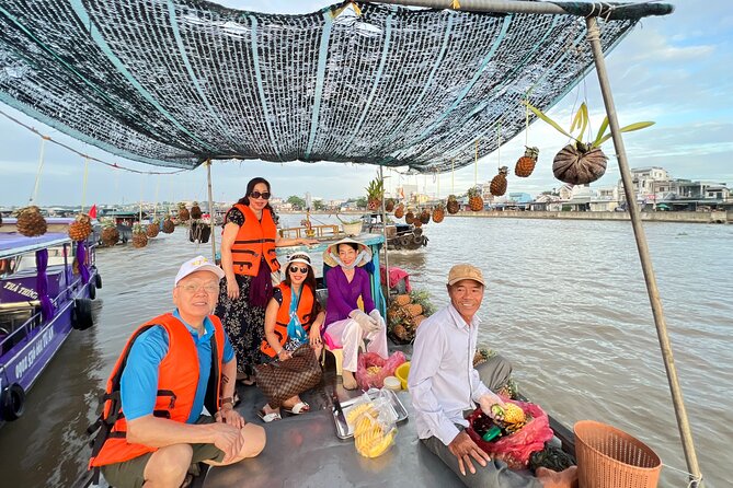 HCM: 2-Day Mekong Delta Floating Market with Cooking & Bike Ride - Ben Tre province: rickshaws, crocodile or monkey bridge, biking, hammock free time