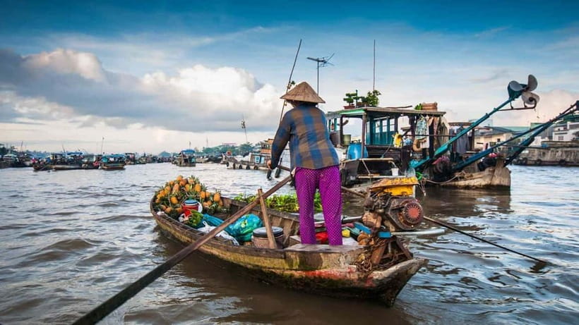 HCM: 2-Day Mekong Floating Market with Cooking & Bike Ride - The village bike ride: calm roads after the river