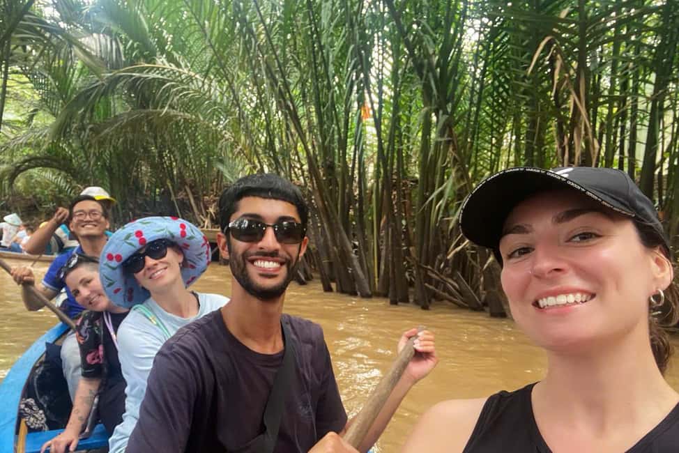 HCM: Cu Chi Tunnels and Mekong Delta Tour - Tien River Ride to Unicorn Island: Coconut Trees, Floating Homes, and Sampans