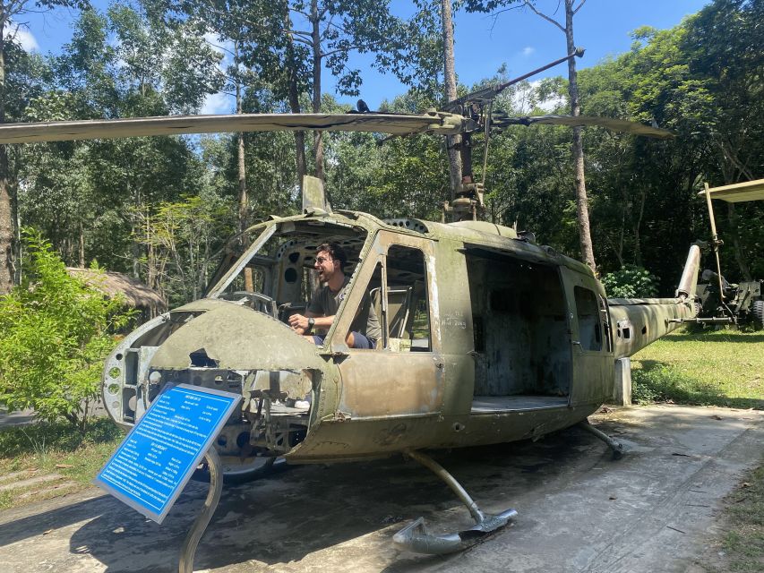 HCMC: English or German War History Tour: Tunnels & Museums - Cu Chi Tunnels: guerrilla life belowground and a veteran’s firsthand stories