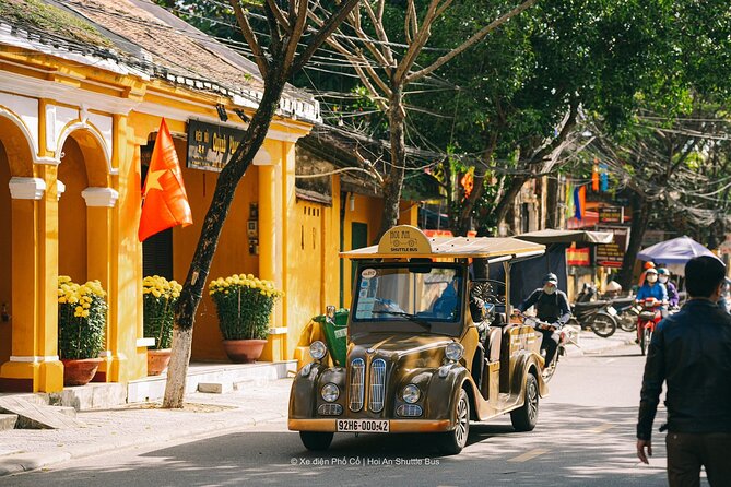 Heritage Adventure Private Tour by Electric Car - Why Hoi An’s Old Town works so well by electric car