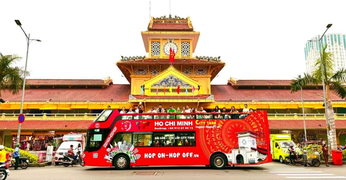 Ho Chi Minh City: 1 ROUND SAIGON-CHO LON CITY TOUR CHINATOWN - How the Open-Top Double-Decker Changes the Whole Experience