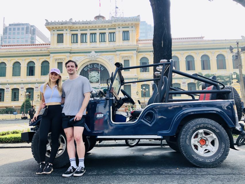 Ho Chi Minh City: Guided Private Tour by Open Air Jeep - Notre-Dame Cathedral and the Old Post Office: Saigon’s French-era bones