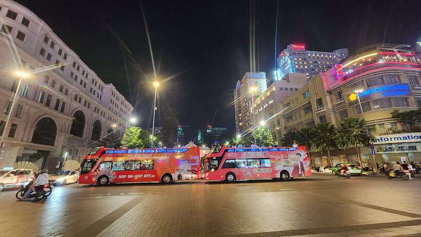 Ho Chi Minh City: Late-Night Bus Tour - Crossing Ba Son Bridge and reaching the Thu Duc side
