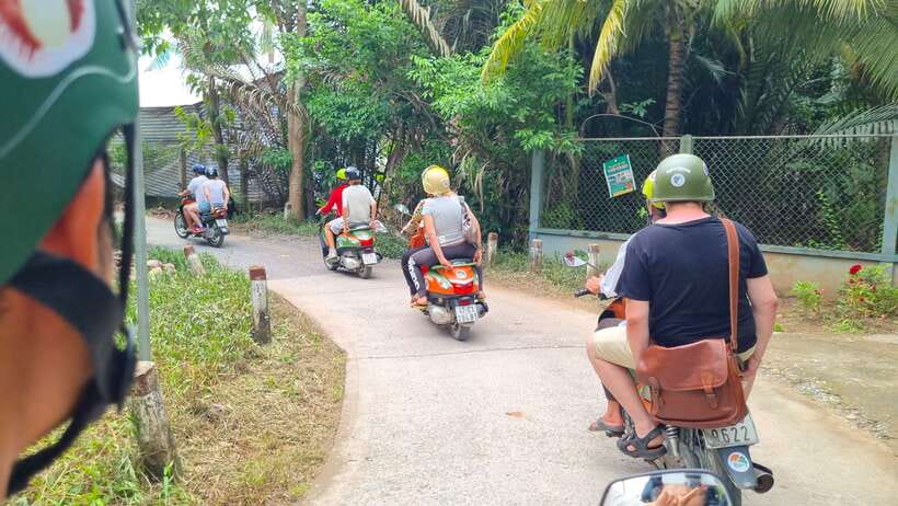 Ho Chi Minh City: Mekong Delta Day Trip with Lunch & Drinks - Ben Tre countryside on a motorbike: fast roads, real island life