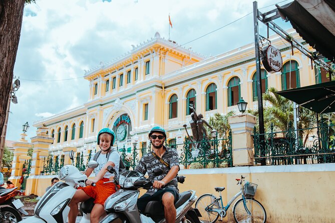Ho Chi Minh City Motorbike Tour with Student | Saigon Adventure - Landmark Loop: Saigon Cathedral, Central Post Office, Opera House, City Hall