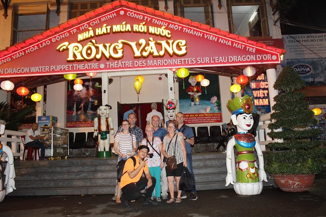 Ho Chi Minh City Night Light - Dinner on Cruise Luxury - Water Puppets in Saigon, Then Dinner on the River at Night