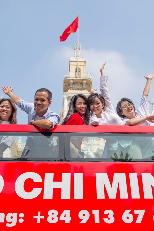 Ho Chi Minh City: Panoramic City Bus Tour - Onboard comfort: hats, raincoats, water, Wi‑Fi, and audio reality
