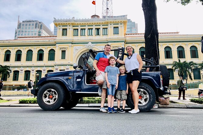 Ho Chi Minh City Private Half-Day Tour by U.S Army Jeep - Ben Thanh Market: sightseeing, culture, and avoiding pushy sales